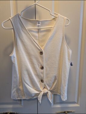 Old Navy Tie Hem Top